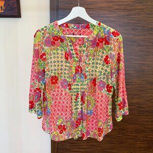 Women's Floral Blouse